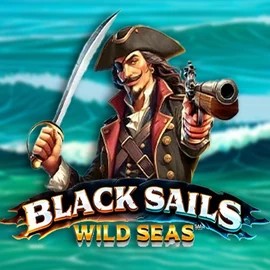 Black Sails Wild Seas logo by Infinity Dragon Studios at Nordspin CasinoBlack Sails Wild Seas