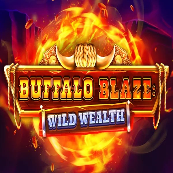 Buffalo Blaze Wild Wealth logo by OctoPlay at Nordspin Casino