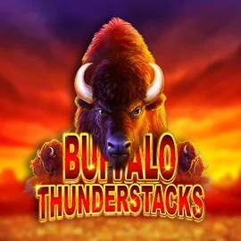 Buffalo Thunderstacks slot logo by Amatic Industries at Nordspin CasinoBuffalo Thunderstacks