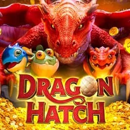 Dragon Hatch slot logo by PG Soft at Nordspin CasinoDragon Hatch