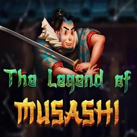 The Legend of Musashi slot logo by Peter & Sons at Nordspin CasinoThe Legend of Musashi